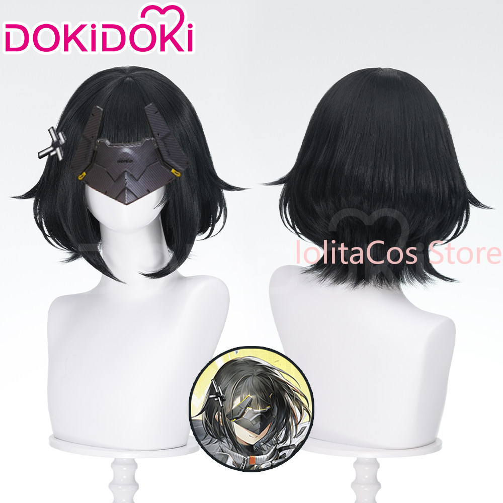 Anime Cosplay Wig Heat Resistant - Peruca Cosplay Arknights: Endfield Endmin, Peruca