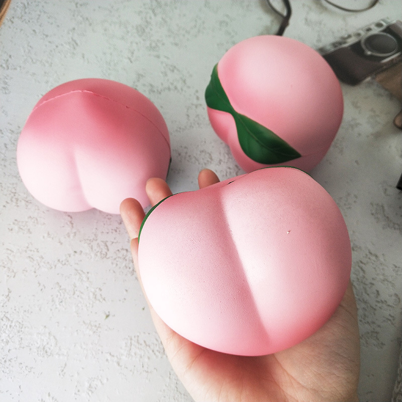 Brinquedo Squishy de Pêssego,  - Prank Toys avaliação e preço