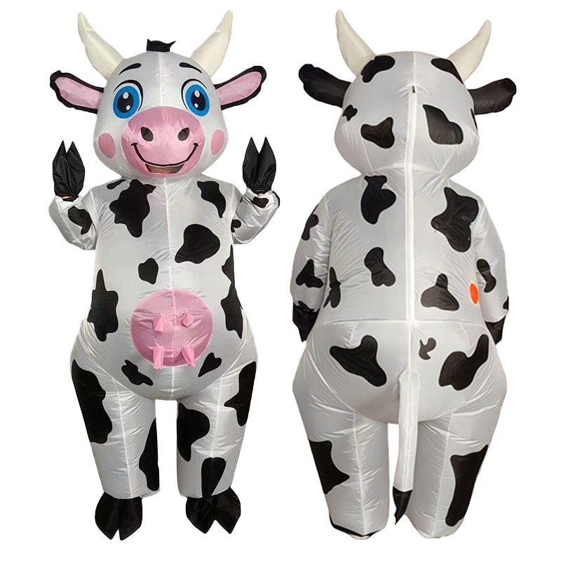 Fantasia Inflável de Vaca para - Costumes avaliação e preço