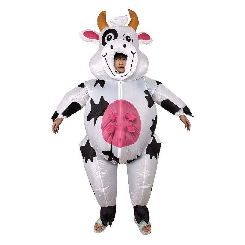 Fantasia Inflável de Vaca para - Costumes avaliação e preço
