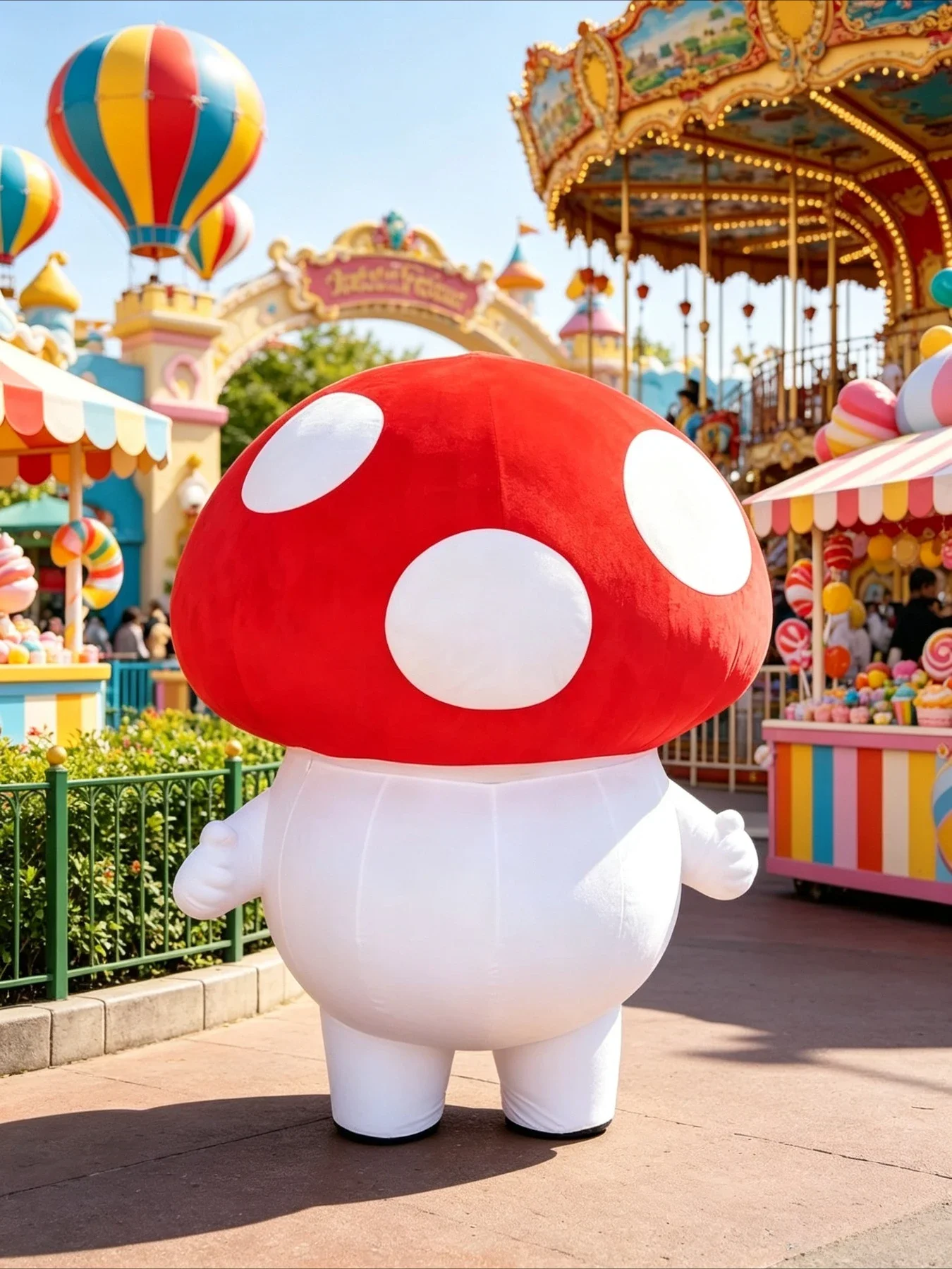 Fantasia de Mascote Inflável d - Costumes avaliação e preço