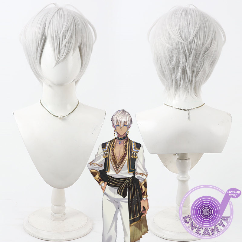 Iburahimu peruca cosplay vtube - Anime Cosplay Wig Heat Resistant avaliação e preço