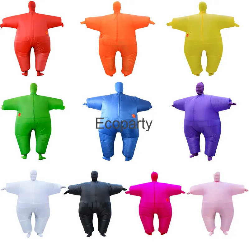 Novo halloween adulto crianças - Inflatable Dinosaur Costume Adult avaliação e preço