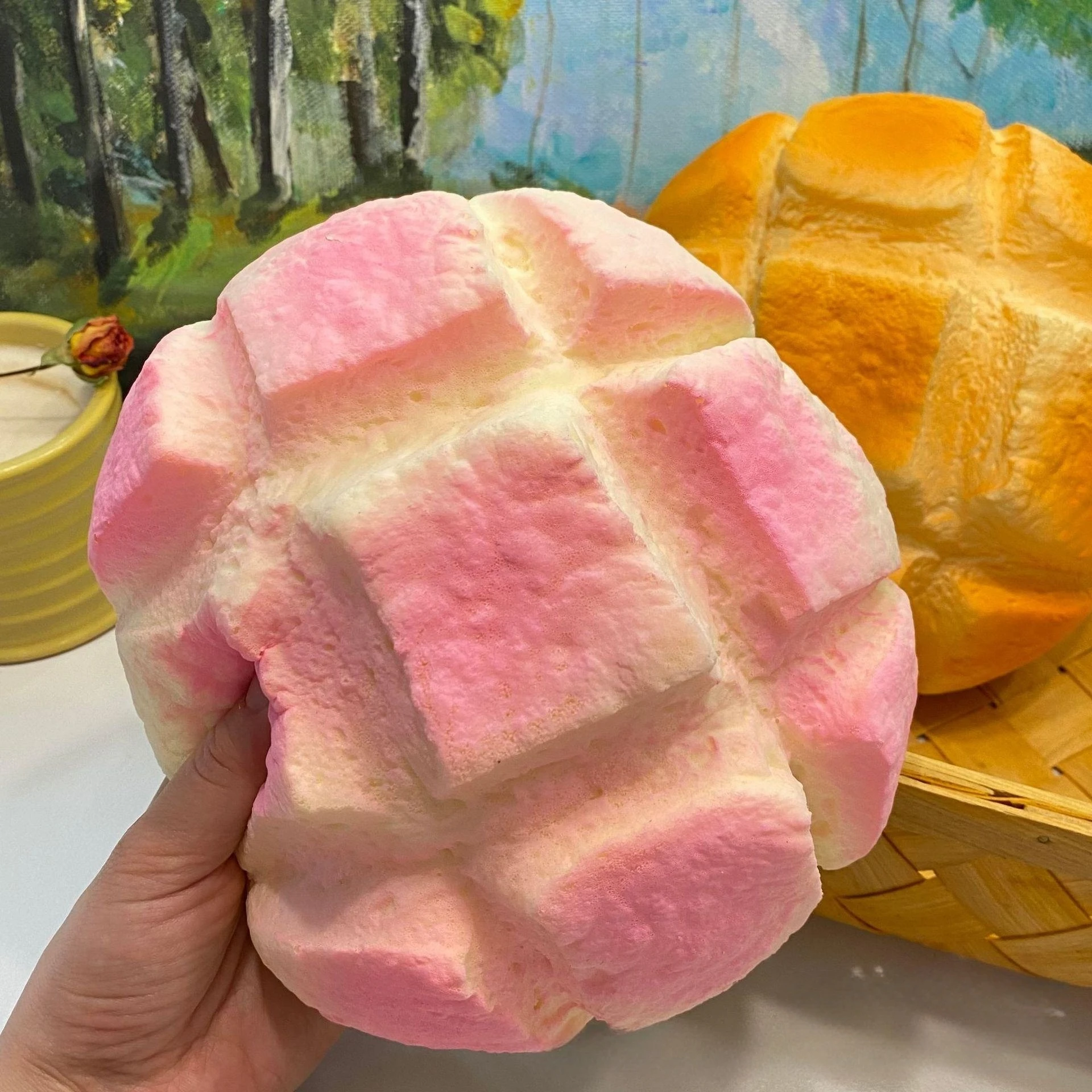 Brinquedo Antiestresse de Pão  - Prank Toys avaliação e preço