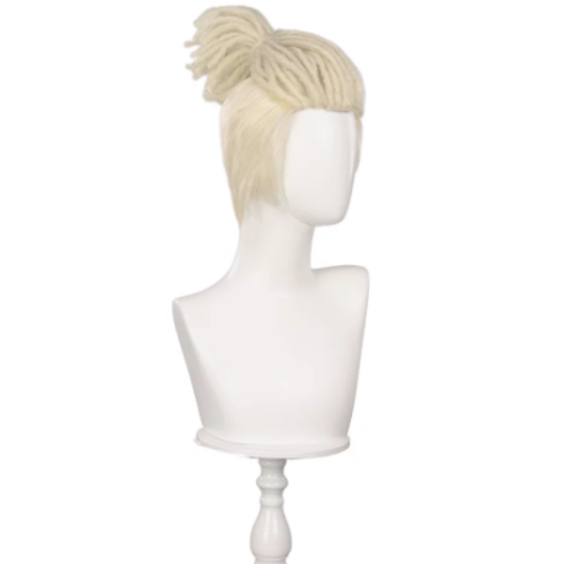 Peruca de Cosplay Arcane Ekko  - Anime Cosplay Wig Heat Resistant avaliação e preço