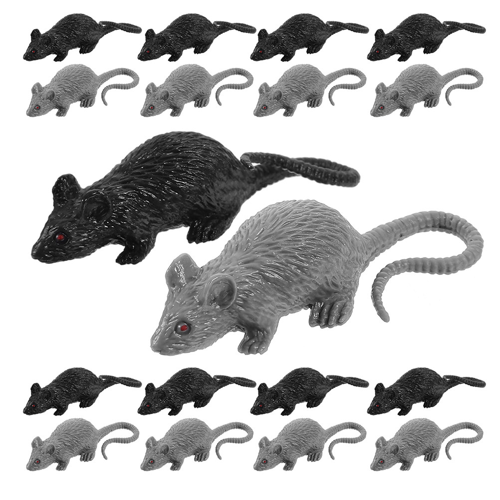24 Peças de Ratos Falsos Reali - Prank Toys avaliação e preço