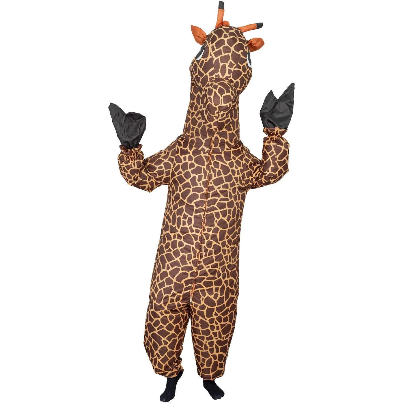 Adulto unissex girafa terno in - Inflatable Dinosaur Costume Adult avaliação e preço