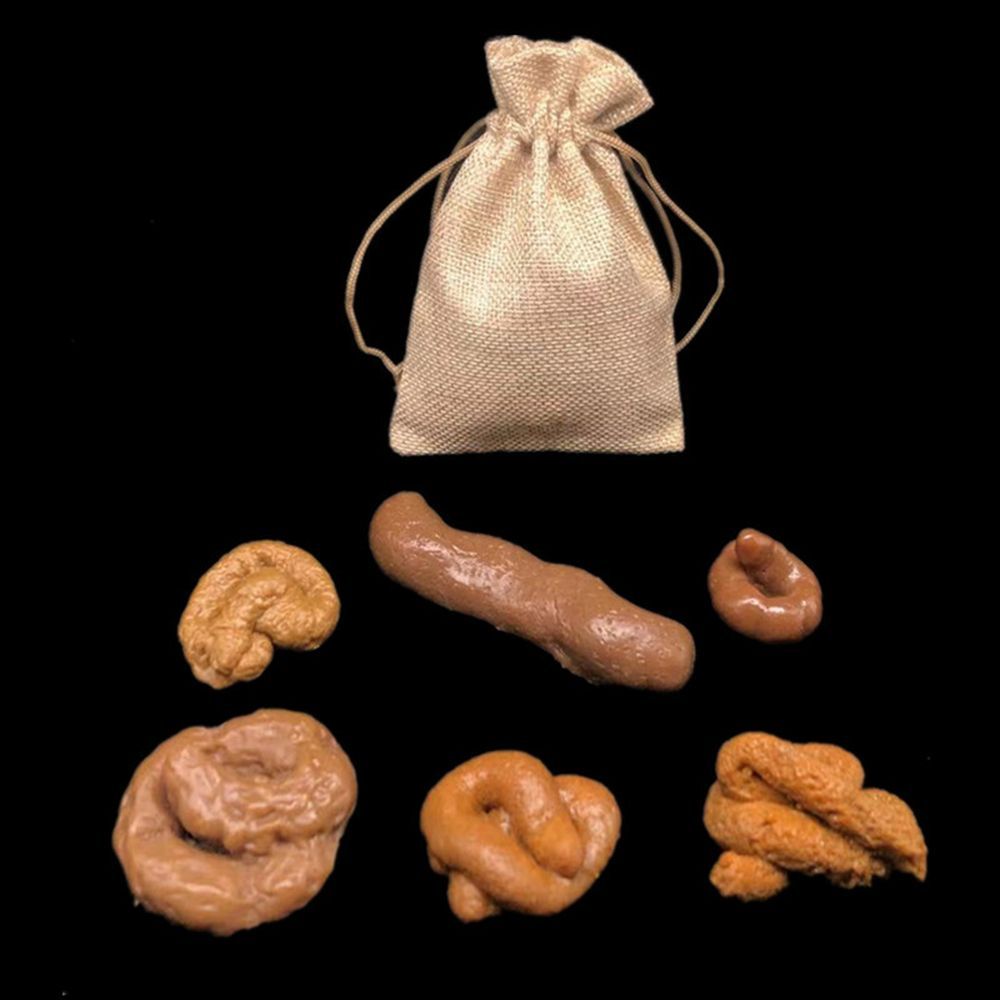 Conjunto de 6 Peças de Cocô Fa - Fake Poop Gag Gift avaliação e preço