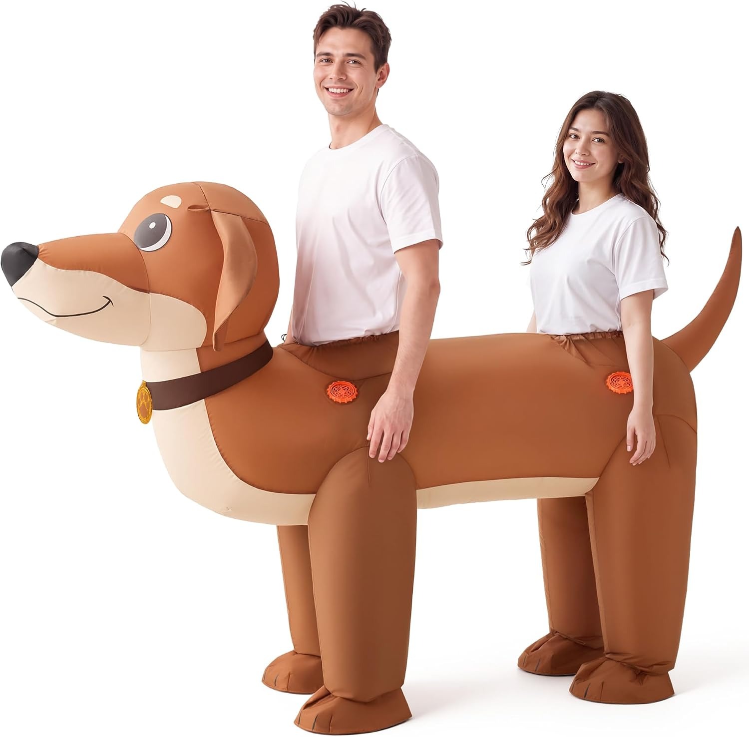 Fantasia inflável de Dachshund - Costumes avaliação e preço