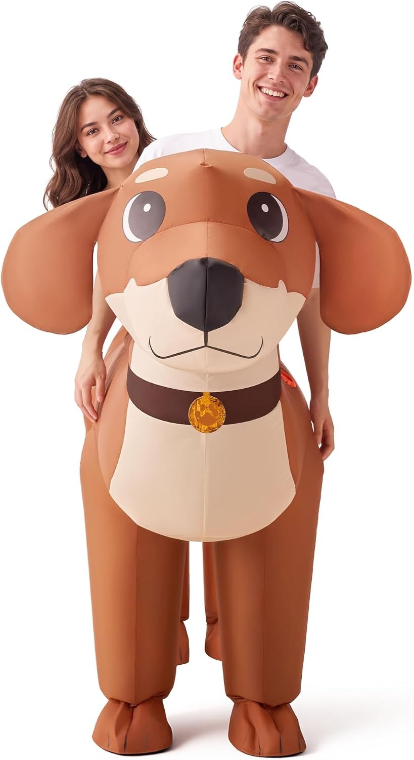 Fantasia inflável de Dachshund - Costumes avaliação e preço