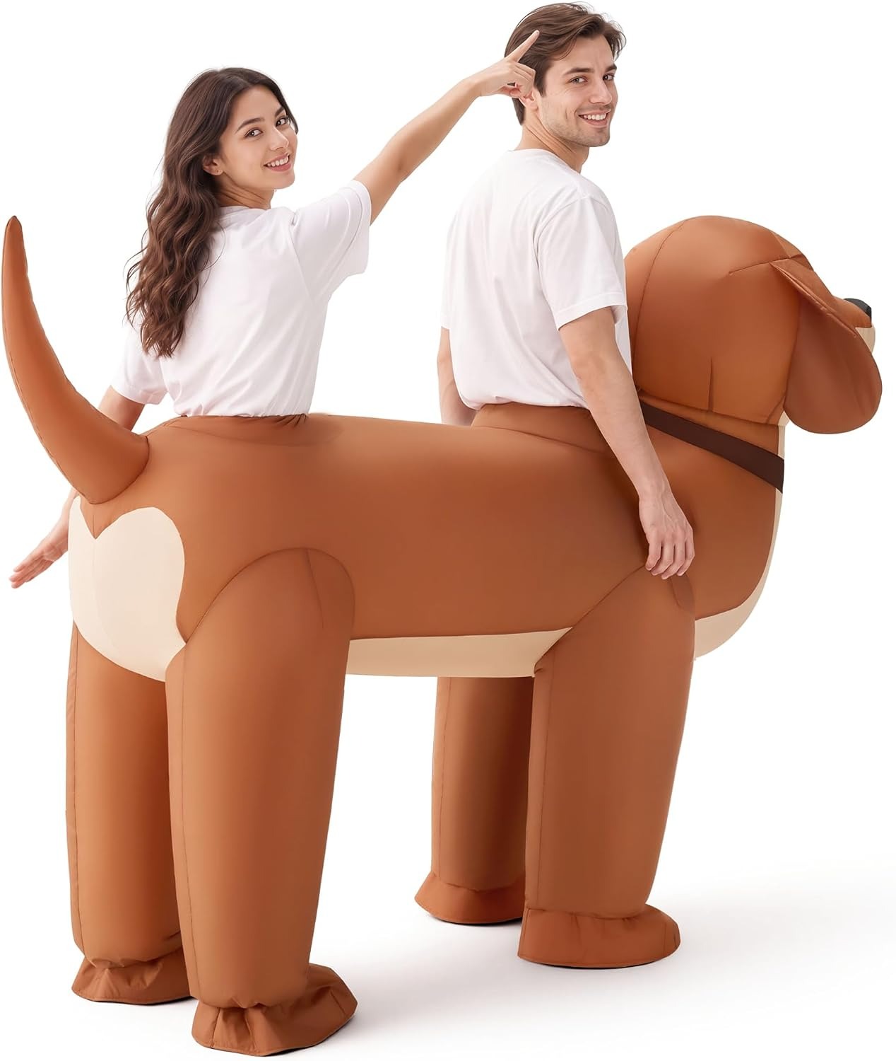 Fantasia inflável de Dachshund - Costumes avaliação e preço